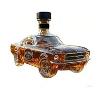 Whisky Decanter 300Ml,Racing Car Decanter,3d Creative Car Theme, Glass Bottle Decoration for Home Bar Drinking Party A