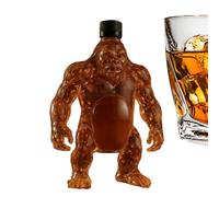 Whisky Decanter - Engraved Glass Bottle, Bar Display Ornament | Handcrafted Transparent Feature Design, Collectible 350ml Product Finish, Home Bar Lounge Party Celebration Gift Scenario Premiu