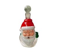 Whisky Decanter - Santa Claus Christmas Decoration - Festive Decoration for Champagne Decanter, for Bartenders, Enthusiasts, Collectors, Party Planner, Home Bar, Family Gathering, Restaurants and