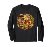 Whisky Design World Whisky Day May 16th 2026 Long Sleeve T-Shirt