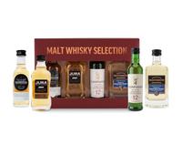 Whisky Gift Set, Single Malt, Glengoyne, Glenfiddich, Jura, 4 x 5 cl | Whisky Gifts for Men, Masthouse, Alcohol Miniatures, Mini Tasting Set, Dad, Birthday, Christmas