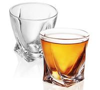 Whisky Glass Tumber Glass TWISTED Old Fashioned Whiskey Crystal Glass
