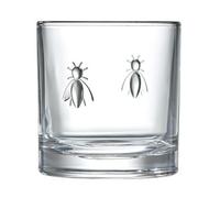 Whisky Glasses: 32Cl La Rochere Bee Whisky Tumbler, Glass