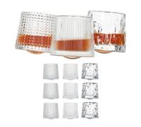 Whisky glasses Whiskey Tumblers Crystal Drinkware 150 ml decorative whisky set