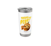Whisky Saying Halloween Trick or Peat Pumpkin Stainless Steel Insulated Tumbler