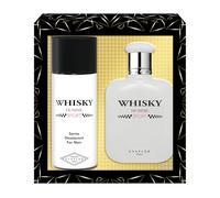WHISKY SPORT • Gift Box • Eau de Toilette 100 ml + Deodorant • Set • Men perfume • Natural Spray • EVAFLORPARIS