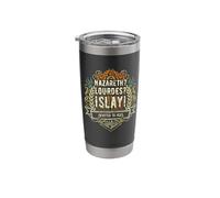 Whisky Statement Design Nazareth Lourdes Islay Stainless Steel Insulated Tumbler