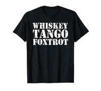 Whisky-Tango-Foxtrot WTF Forces Slang Jargon T-Shirt