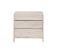 Whisper 3 Drawer Chest - Oak White Wash - Oak White Wash