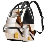 Whisper of the Wind Versatile Diaper Bag for Moms - Waterproof Large Capacity Baby Tote with Insulated Bottle Pockets and Multi-Function Organizer