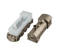 Whisper Quiet USB Steam Train Diffuser 300ml with Seven Gradient Colors for Mood Enhancement (Bronze)