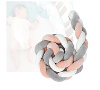 Whisper-Soft Tactile Stimulation 100cm/200cm/300cm/400cm Handwoven, exquisitely crafted, built to last,BraidedCotBumper-300cm