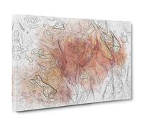 Whisper to Me Canvas Print | Gallery Wrapped 30mm Frame Wall Art | 30x20 inches | Ready to Hang | Abstract Picture | Living Room Bedroom Lounge Office