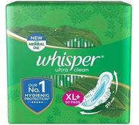 Whisper Ultra Clean Sanitary Pads XL+ wings (50 Count) Sanitary Pad