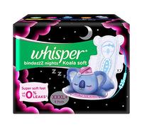 Whisper Ultra Night Sanitary Pads for Women, XXXL+ 8 Napkins