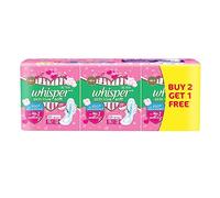 Whisper Ultra Skinlove Sanitary Pads for Women | 45 Thin XL+ Pads | Cottony Soft Top Sheet | Irritation Free | 31.7 cm Long | With Disposable Wrap