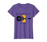 Whisper Words Of Wisdom Let-It Be Tshirt Guitar Lake Shadow T-Shirt