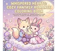 Whispered Hearts: Cozy Fantasy Romance Coloring Book: Enchanting Scenes of Tender Moments and Magical Cuddles for Relaxation and Joy