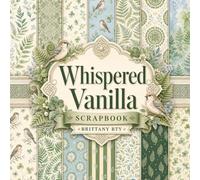 Whispered Vanilla Scrapbook: Forest blessings folkart designs Decorative Paper Pad for Junk Journaling, Card Making, Decoupage, and Mixed Media Crafts