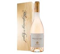 Whispering Angel Rosé Wine 6L Methuselah in Wooden Presentation Box | Côtes de Provence Rosé | Château d'Esclans | Luxury Large Format Wine Gift