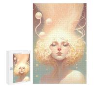 Whispering Bubbles A Dreamy Portrait - Jigsaw Puzzle for Adults, 1000 PCS, Thoughtful Present, for Mindful Indoor Entertainment