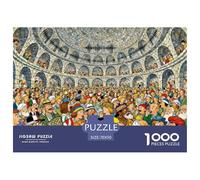 Whispering Contest Wooden Jigsaw Puzzle Waterproof 1000 Piece Puzzles for Adults Impossible Home Decoration