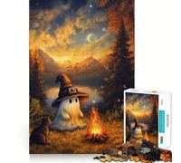Whispering Flames Jigsaw Puzzles 1000 Recall Fun Play Burr Free Clean Cut Pieces Portable Travel Friendly Fun Game (50x75cm)
