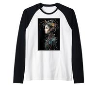 Whispering Garden Soul Mystical Blossom Being Raglan Baseball Tee
