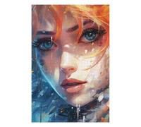 Whispering Winds A Digital Portrait Jigsaw Puzzle for Adults, 1000 Piece