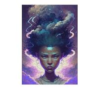 Whispering Winds A Dreamy Portrait Distinctive Jigsaw Puzzle for Adults, 300 PCS