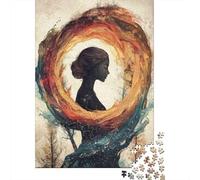 Whispering Winds Nature's Embrace 1000 Piece Jigsaw, 38x26cm/1000pcs | For longer indoor activities: Adult jigsaw puzzle with 1000 pieces; when a calm, focused hobby suits the moment.