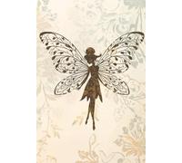 Whispering Wings Fairy Notebook: Fantasy Fairy Journal for Writing Sketching Notes | Vintage Floral Notebook for Teens Adults | Ornate Wing Art Cover | Fairy Lover Gift | Notetaking | Writing Journal