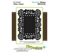 Whispers Die-Versions Rose Frame Die