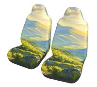 Whispers From The Wilds Print Auto Seats Protectors Set Of 2 Easy To Install Auto Seats Cover Universal Car Seat Protector For Women Sedan Trucks