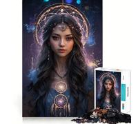 Whispers in The Web Jigsaw Puzzles for Adults 1000 Mind Boost Game Uniform Size Precise Pieces Travel-friendly Brain Game Gift (38x52cm)