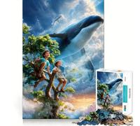 Whispers in The Wind 1000-piece Puzzle for Teenagers Mind Skill Fun Uniform Size Precise Pieces Relaxing Indoor Group Activity (38x26cm)