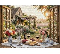 Whispers of a Summer Garden Theme 1000 Piece Puzzle for Adults