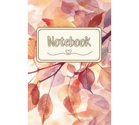 Whispers of Autumn: A Cozy Leaf Notebook: A Warm and Serene Journal for Everyday Reflections and Notes | 6" x 9" | 100 Ruled Pages
