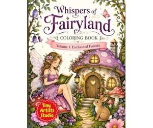 Whispers of Fairyland Coloring Book: Volume 1: Enchanted Forests