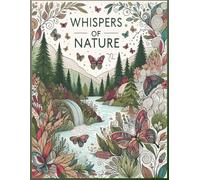 Whispers of Nature: An Adult Coloring Journey Through Enchanted Landscapes and Graceful Females