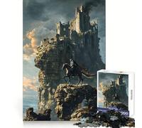 Whispers of Ruined Realms Adult Jigsaw Puzzle1000 Pieces Intellect Skill Peaceful Fun Ideal Fit Perfect Present (38x52cm)
