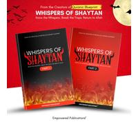 Whispers of Shaytan Part 1 and Part 2- A4 One Page Outline | Islamic Guide to Overcome Waswas & Shaytan’s Tricks | 80 Traps with Qur’an & Hadith Evidence, Duas & Action Steps