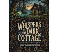 Whispers of the Dark Cottage: A Dark Cottagecore Colouring Book for Adults: 60 Original Illustrations of Twisted Forests, Enchanted Mushrooms and Midnight Gardens