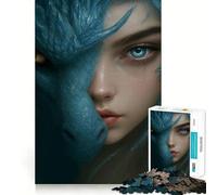 Whispers of The Dragon Jigsaw Puzzle 1000 Pieces Cognitive Fun Play High Precision Die Cut Unique Gift for Stress Relief (50x75cm)