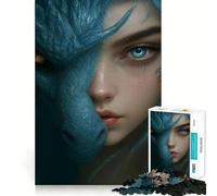 Whispers of The Dragon Jigsaw Puzzles for Adults 1000 Think Boost Game Precise Interlock Structure Easy to Learn Family Enjoyment (38x52cm)