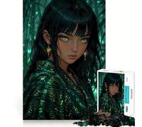 Whispers of The Jade Realm Jigsaw 1000 Pieces for Teenagers Mental Boost Game Firm Fit Secure Assembly Family Fun Night Activity (38x52cm)