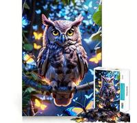 Whispers of The Moonlight 1000-piece Jigsaw Puzzles Brain Focus Game Expert Cutting Craftsmanship Fascinating Hobby for Idle Moments (50x75cm)