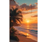 Whispers of the Sea Notebook: A serene lined journal inspired by golden sunsets and gentle waves