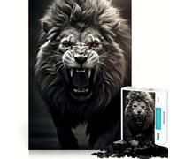 Whispers Of The Wild Jigsaw Puzzles1000 Pieces Recall Skill Fun Professional Grade Cutting Thoughtful Gift for Mind Activity (38x26cm)