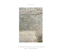 Whispers of Winter: Hardcover blank book with original photography